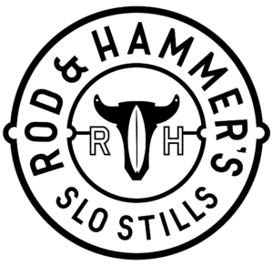 A logo of rod and hammer 's slo stills.